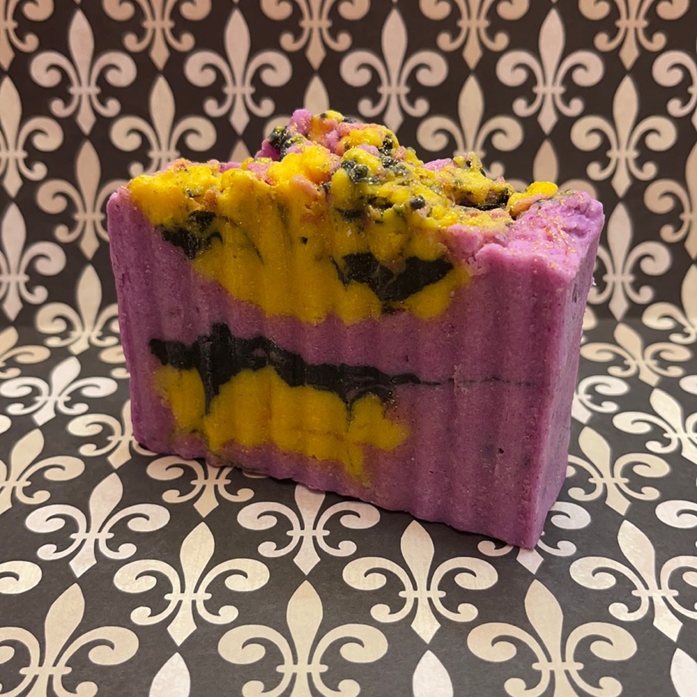 LSU Tiger Soap!  Handcrafted goat’s milk soap